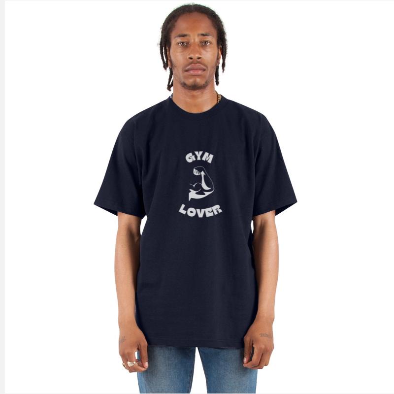 💪 **"Gym Lover" - Fitness Motivation T-Shirt