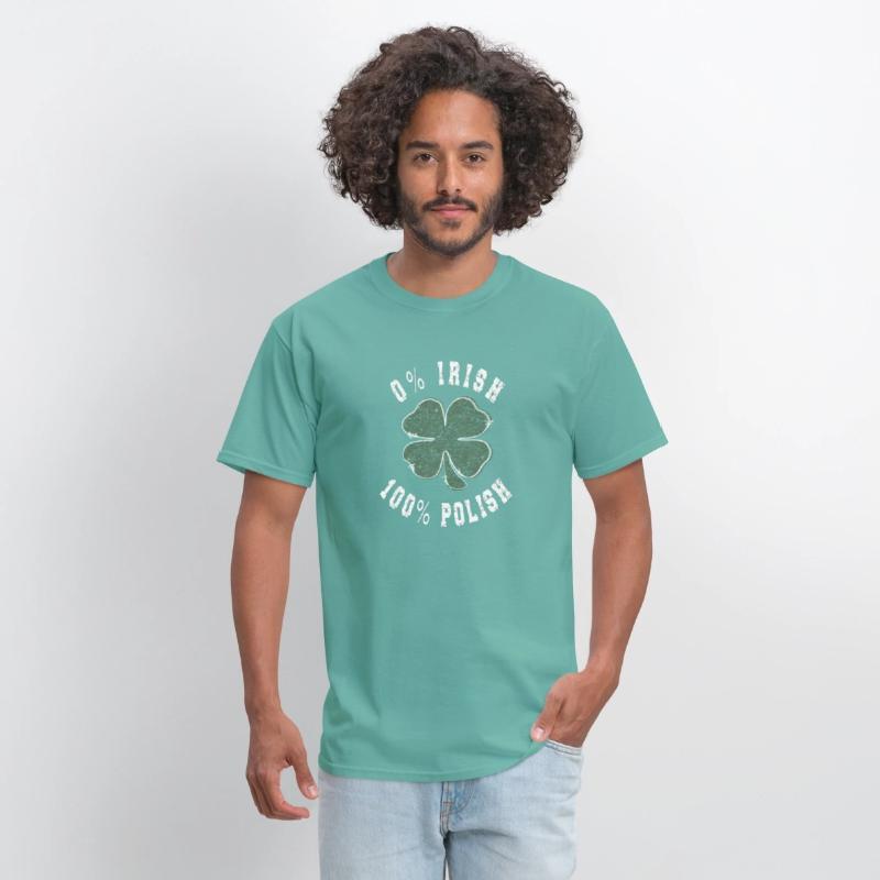0 Irish 100 Polish Shamrock