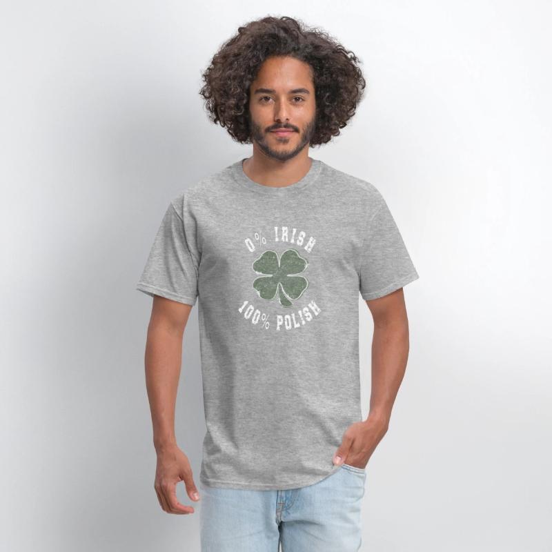 0 Irish 100 Polish Shamrock