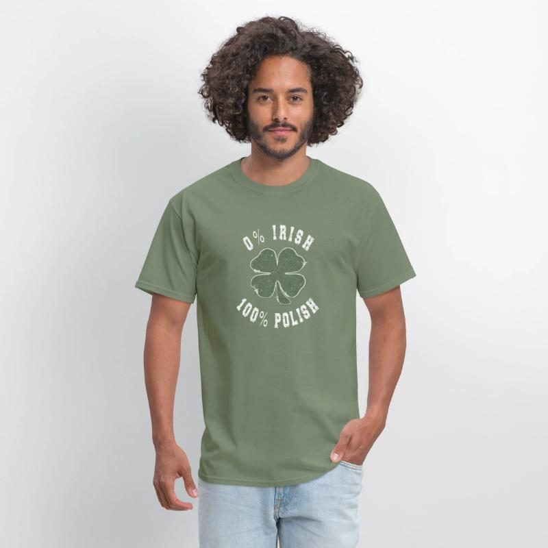 0 Irish 100 Polish Shamrock