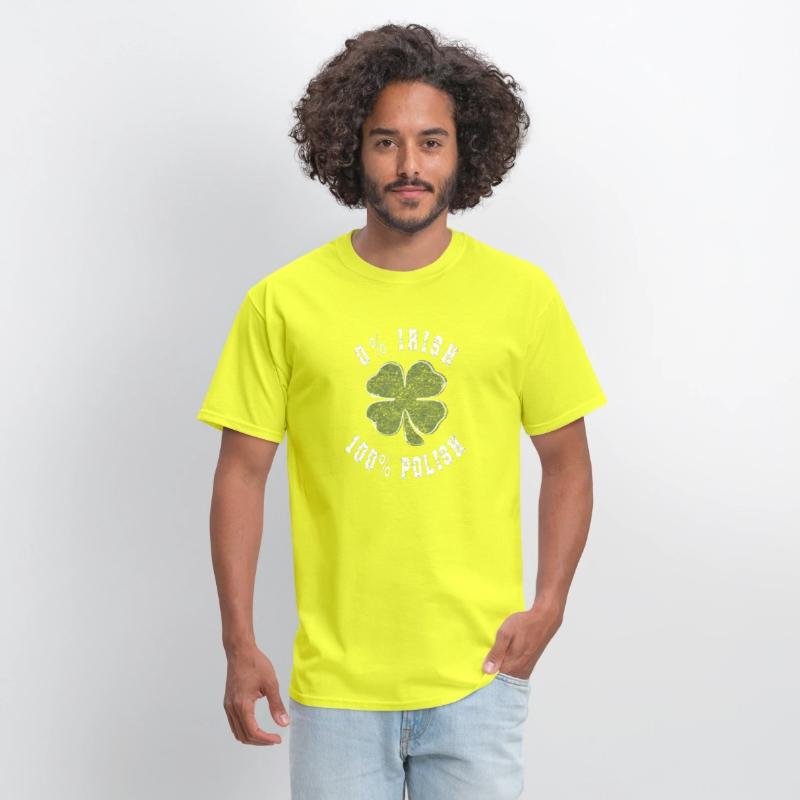 0 Irish 100 Polish Shamrock