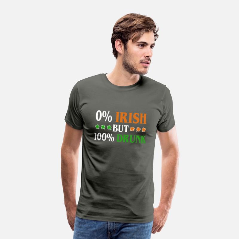 0 Percent Irish But 100 Percent Drunk Funny