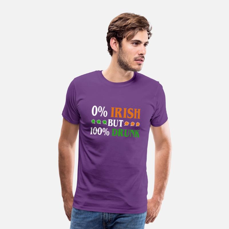 0 Percent Irish But 100 Percent Drunk Funny