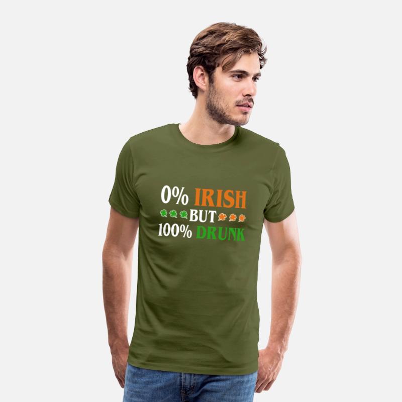 0 Percent Irish But 100 Percent Drunk Funny