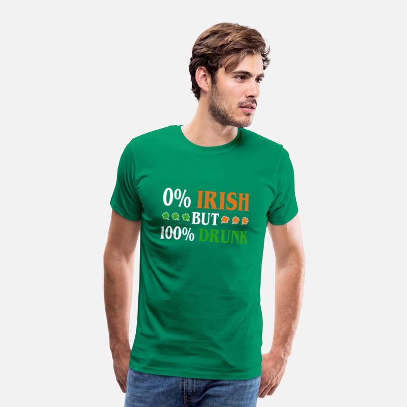 0 Percent Irish But 100 Percent Drunk Funny