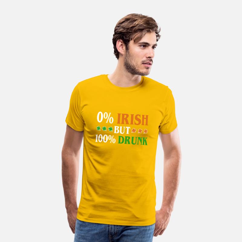 0 Percent Irish But 100 Percent Drunk Funny