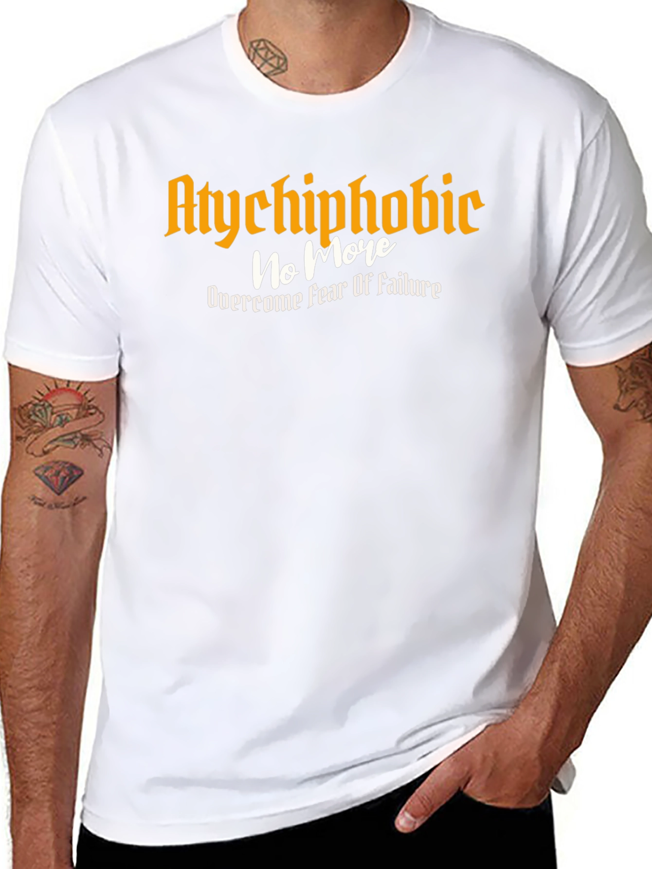 Atychiphobic No More T-Shirt - Overcome Fear