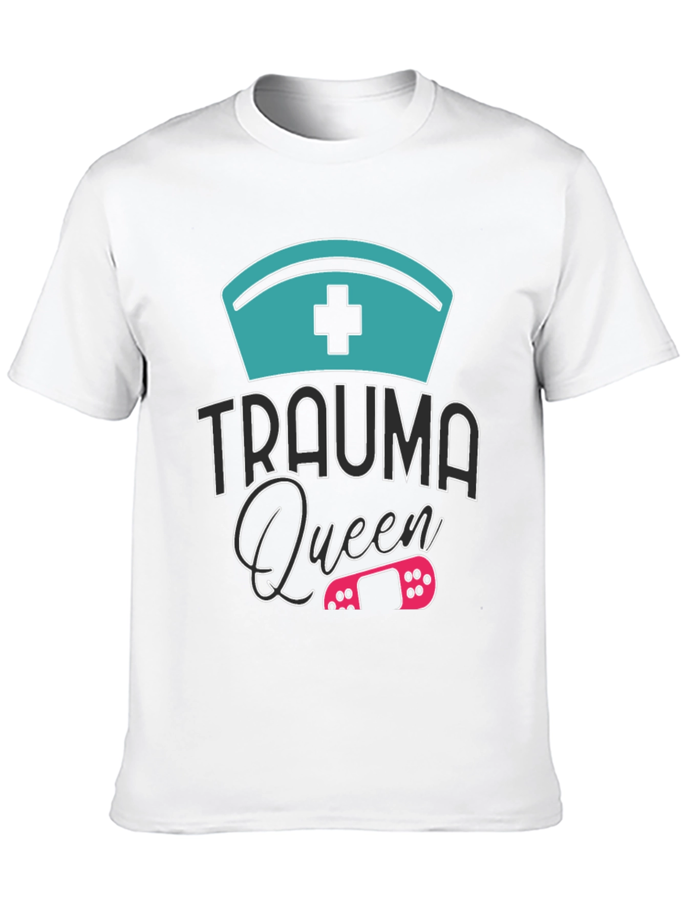 Trauma Queen T-Shirt - Nurse & Gaming Design