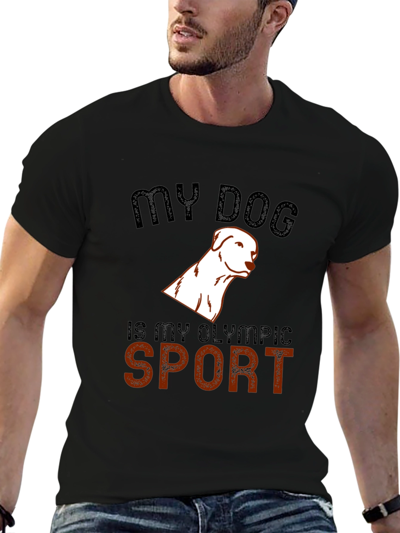 My Dog Is My Olympic Sport Graphic Tee
