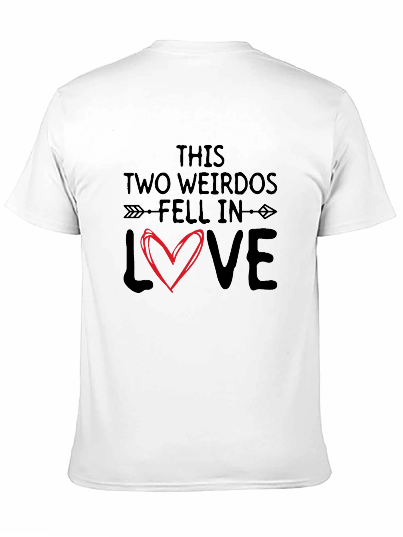 Two Weirdos in Love Graphic T-Shirt