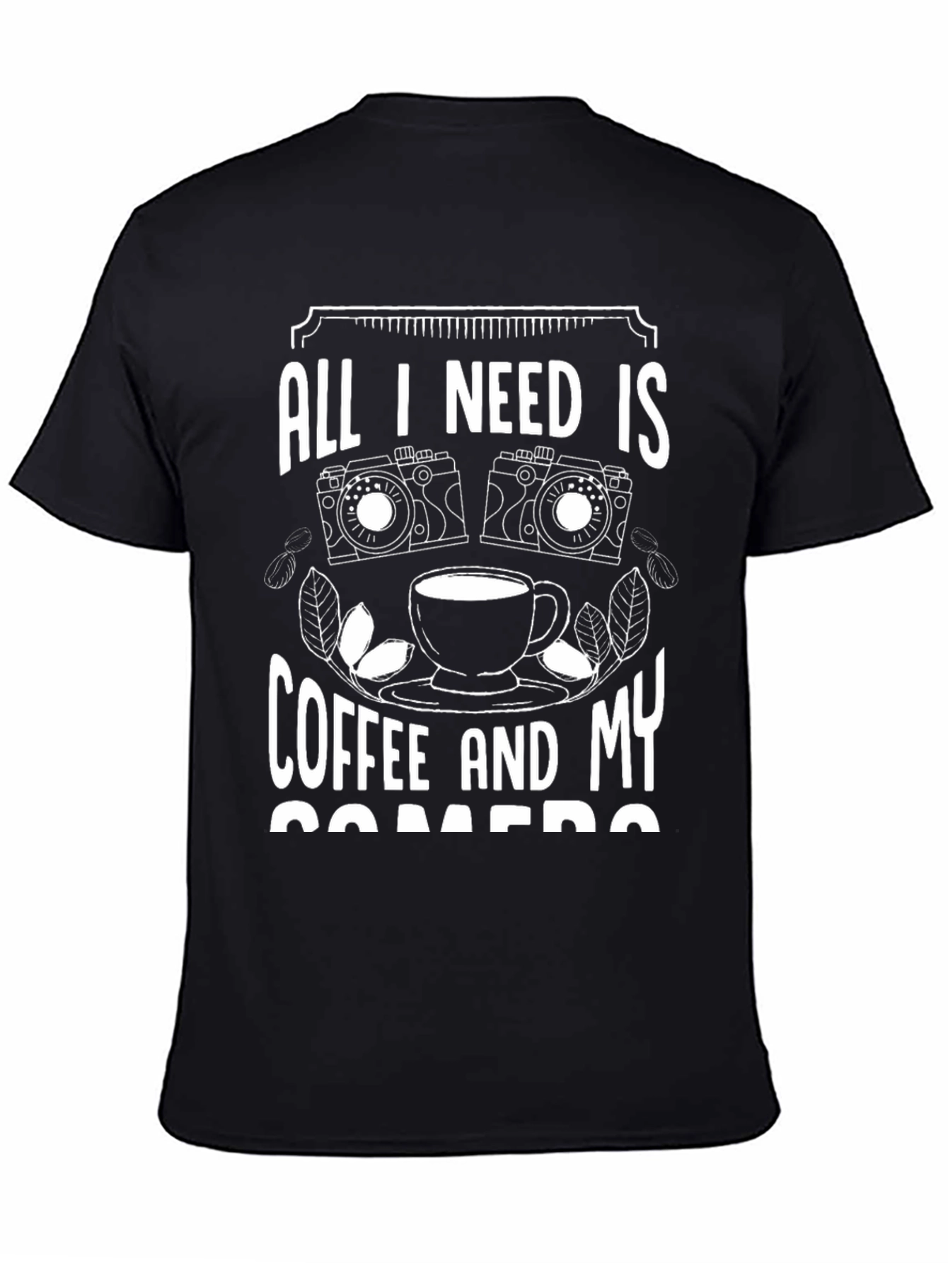 Coffee & Cameras Graphic T-Shirt