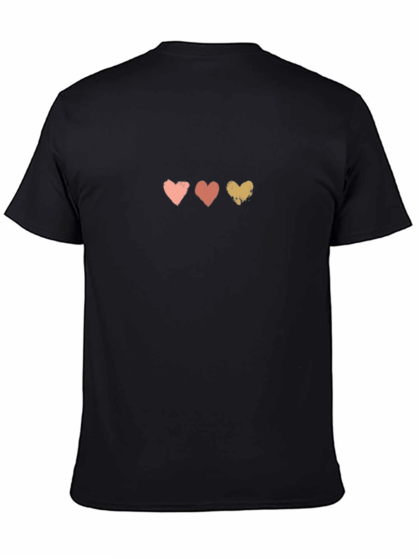 Three Hearts Graphic Tee - Soft Cotton Blend