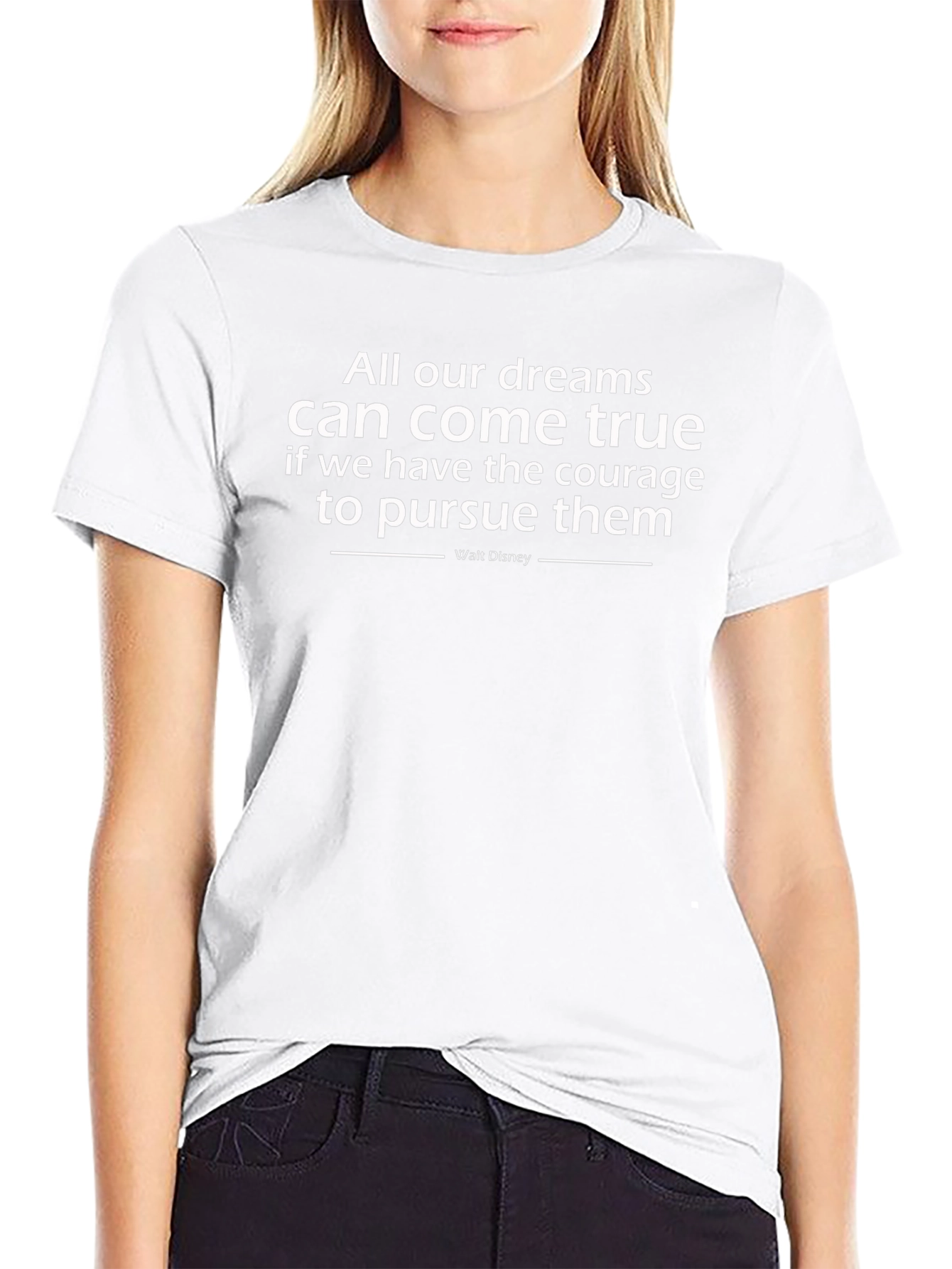 Dream Courage True Black T-Shirt