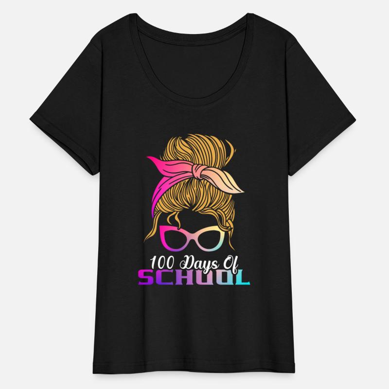 100 Days Of School Feminist Educated Teacher Woman