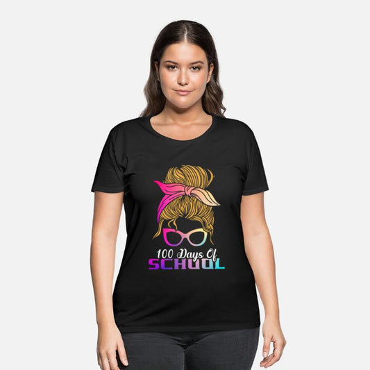 100 Days Of School Feminist Educated Teacher Woman