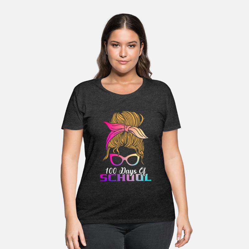 100 Days Of School Feminist Educated Teacher Woman
