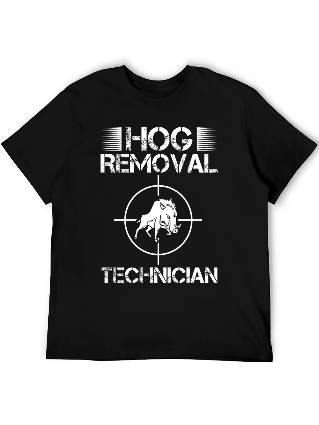 Hog Removal Technician Graphic T-Shirt