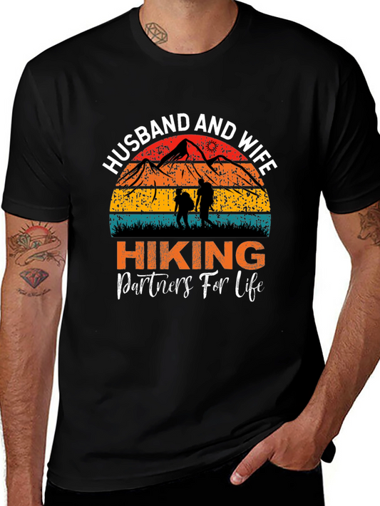 Husband & Wife Hiking Partners T-Shirt
