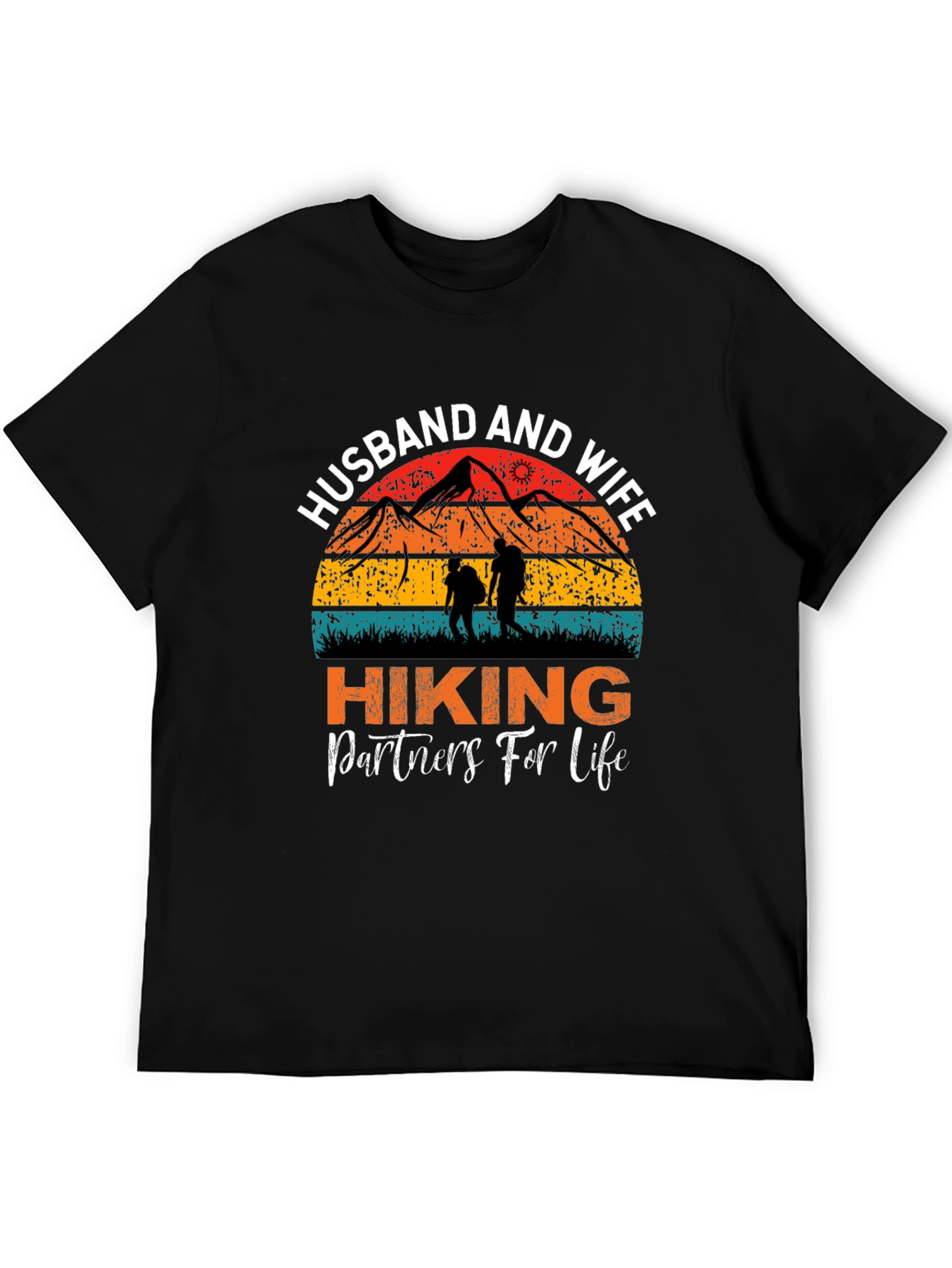 Husband & Wife Hiking Partners T-Shirt