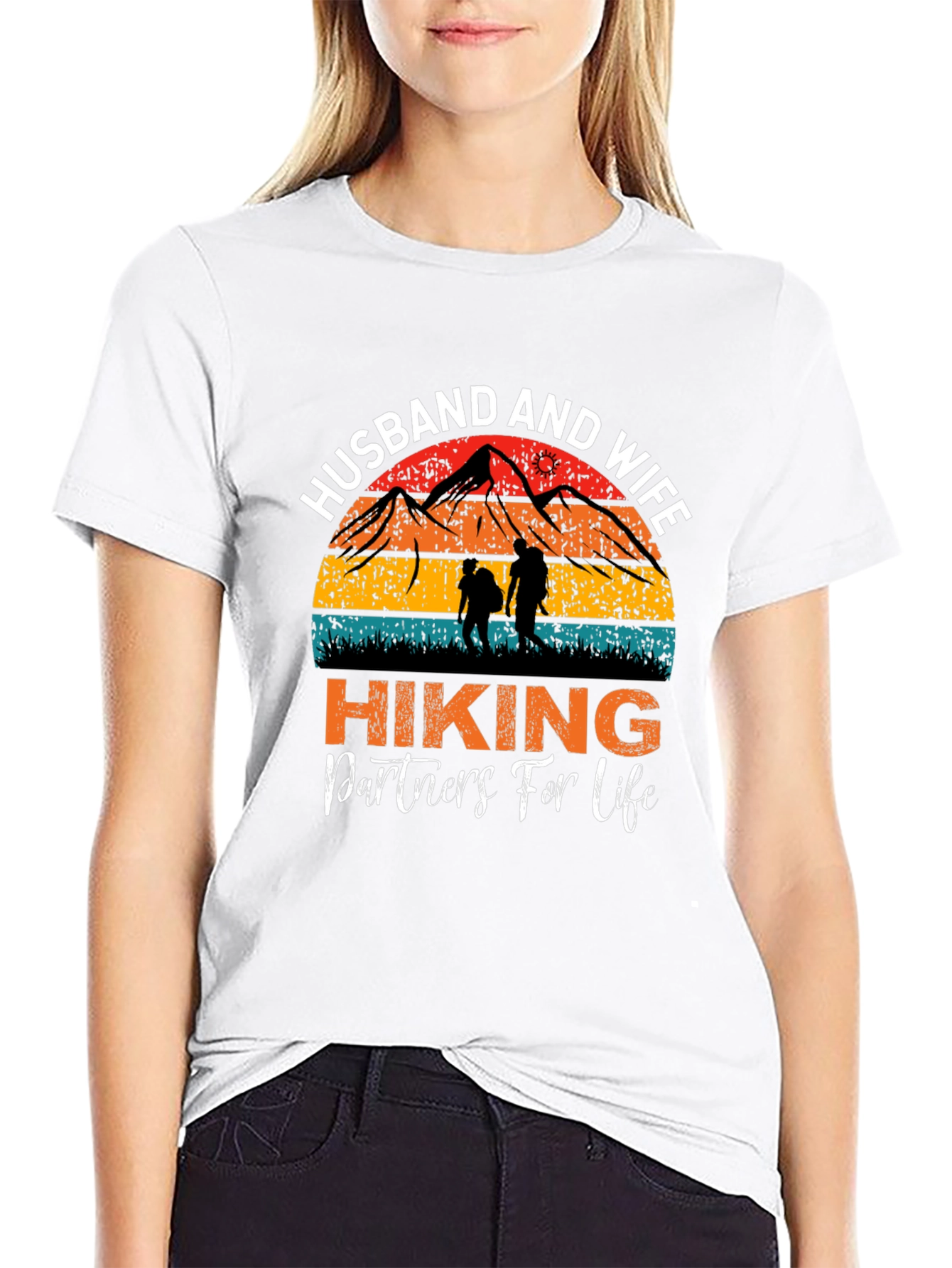 Husband & Wife Hiking Partners T-Shirt