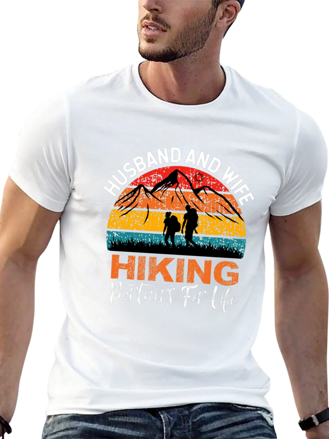 Husband & Wife Hiking Partners T-Shirt