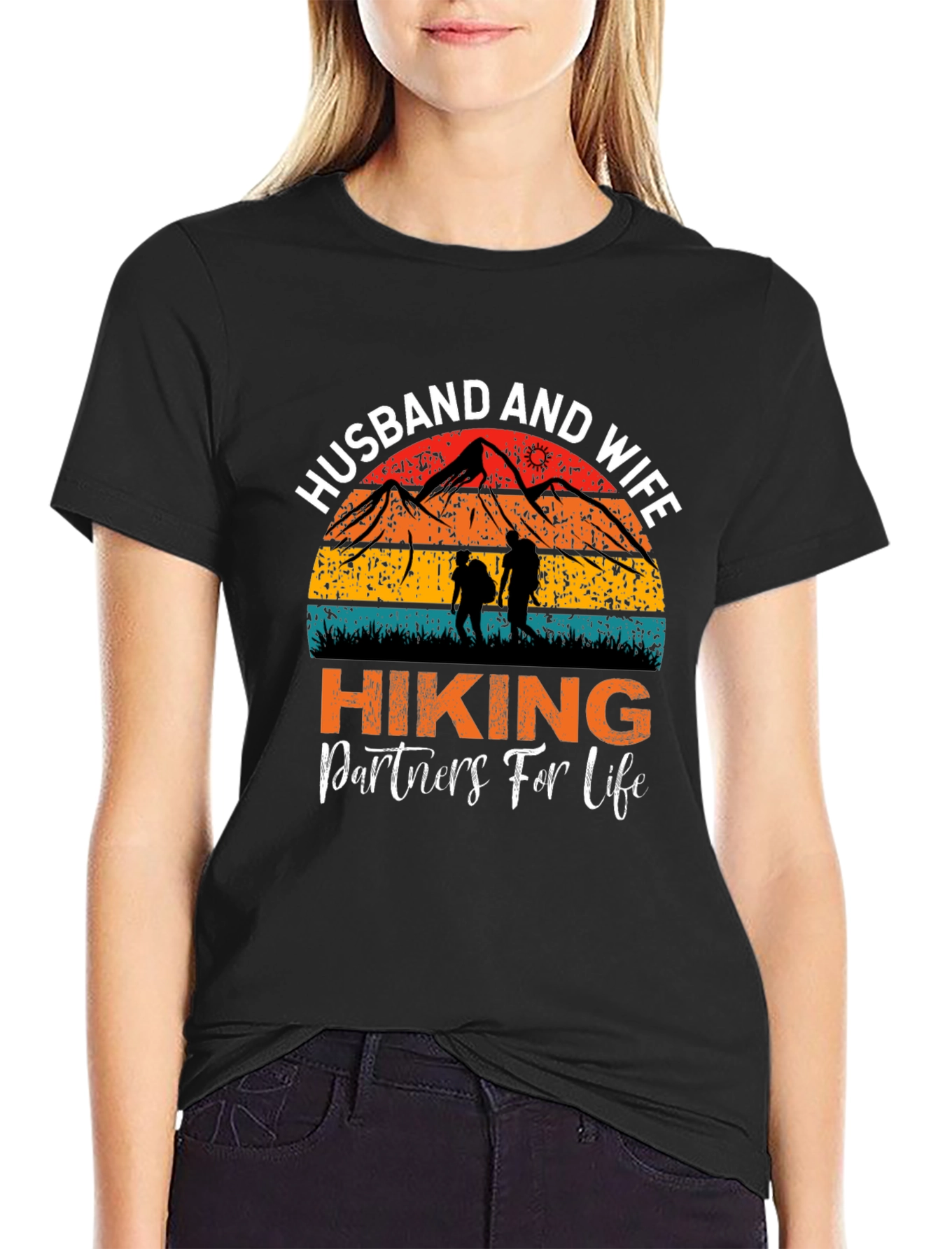 Husband & Wife Hiking Partners T-Shirt