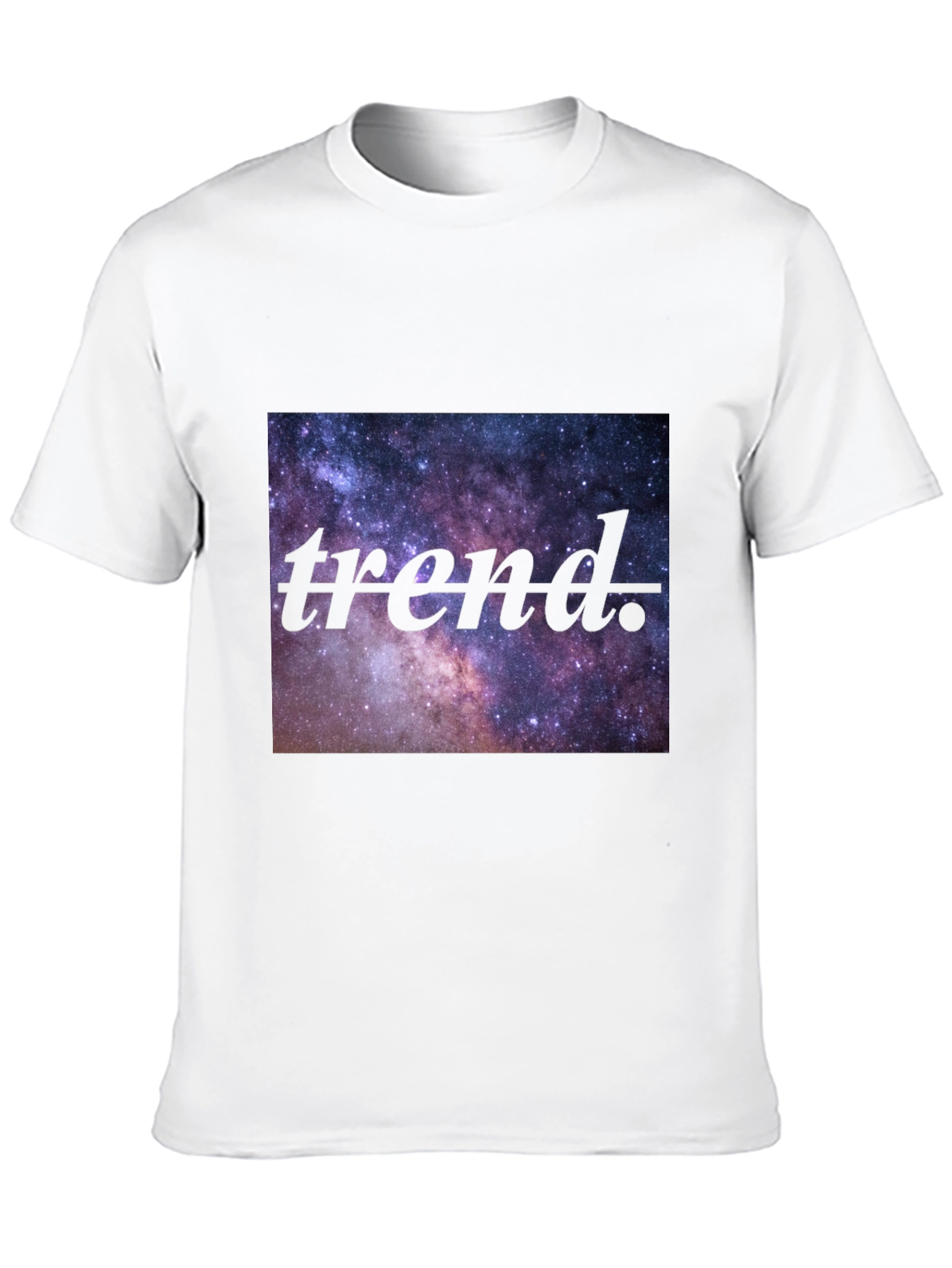 Galaxy Trend Mens Black T-Shirt