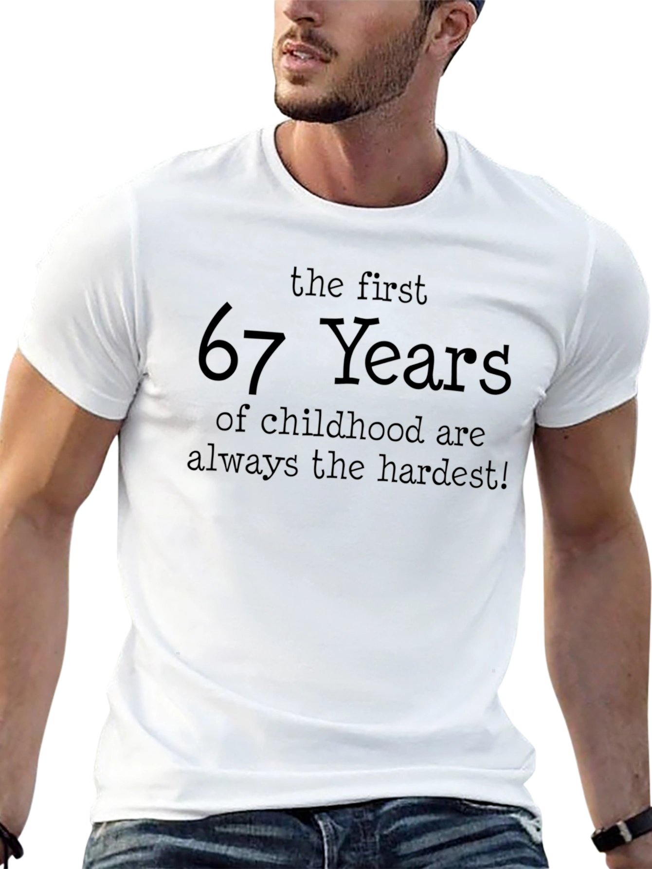 Funny 67th Birthday T-Shirt - Childhood Years