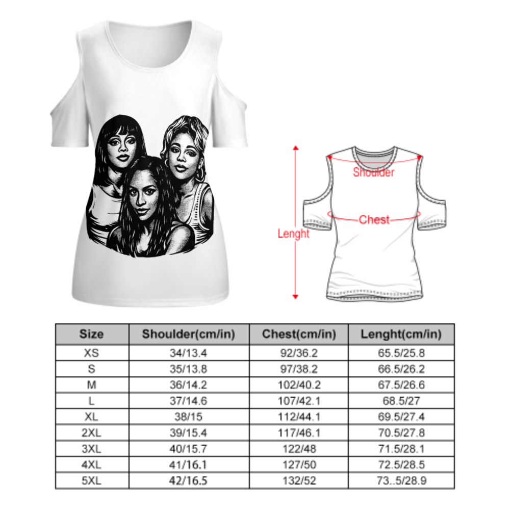 Retro Girl Group Graphic T-Shirt – Vintage 90s Inspired Women’s Streetwear Tee(z175)
