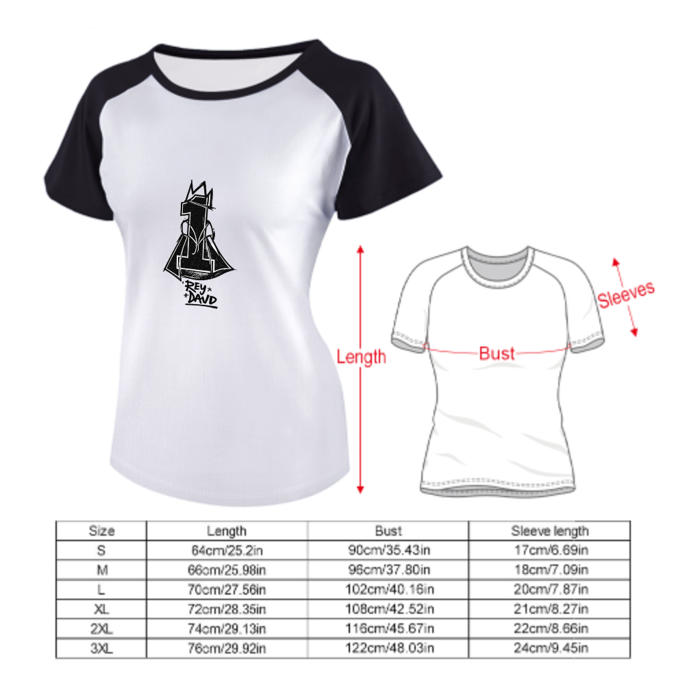 Rey David Crown Graphic T-Shirt – Minimal Streetwear Number One Urban Art Tee(z219)