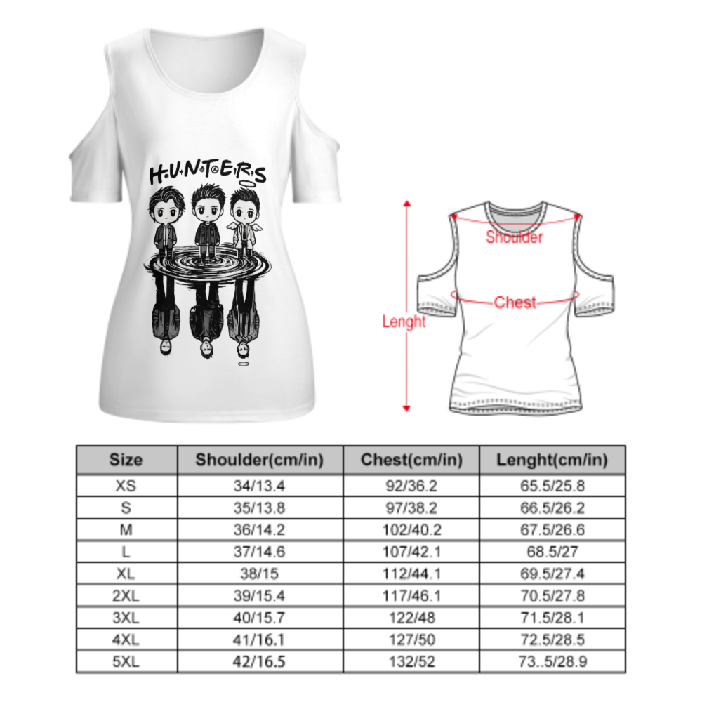 Hunters Chibi Graphic T-Shirt – Cute Anime Inspired Reflection Tee for Casual Streetwear(z174)