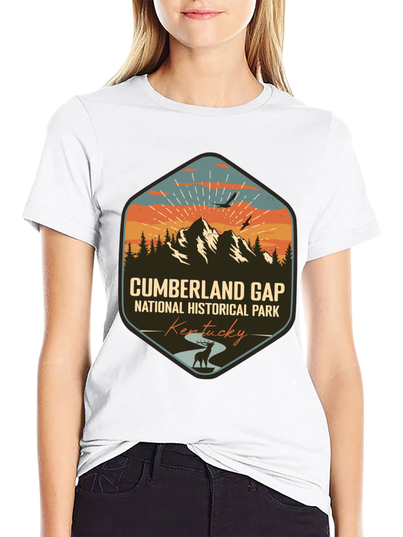 Cumberland Gap National Park Black T-Shirt