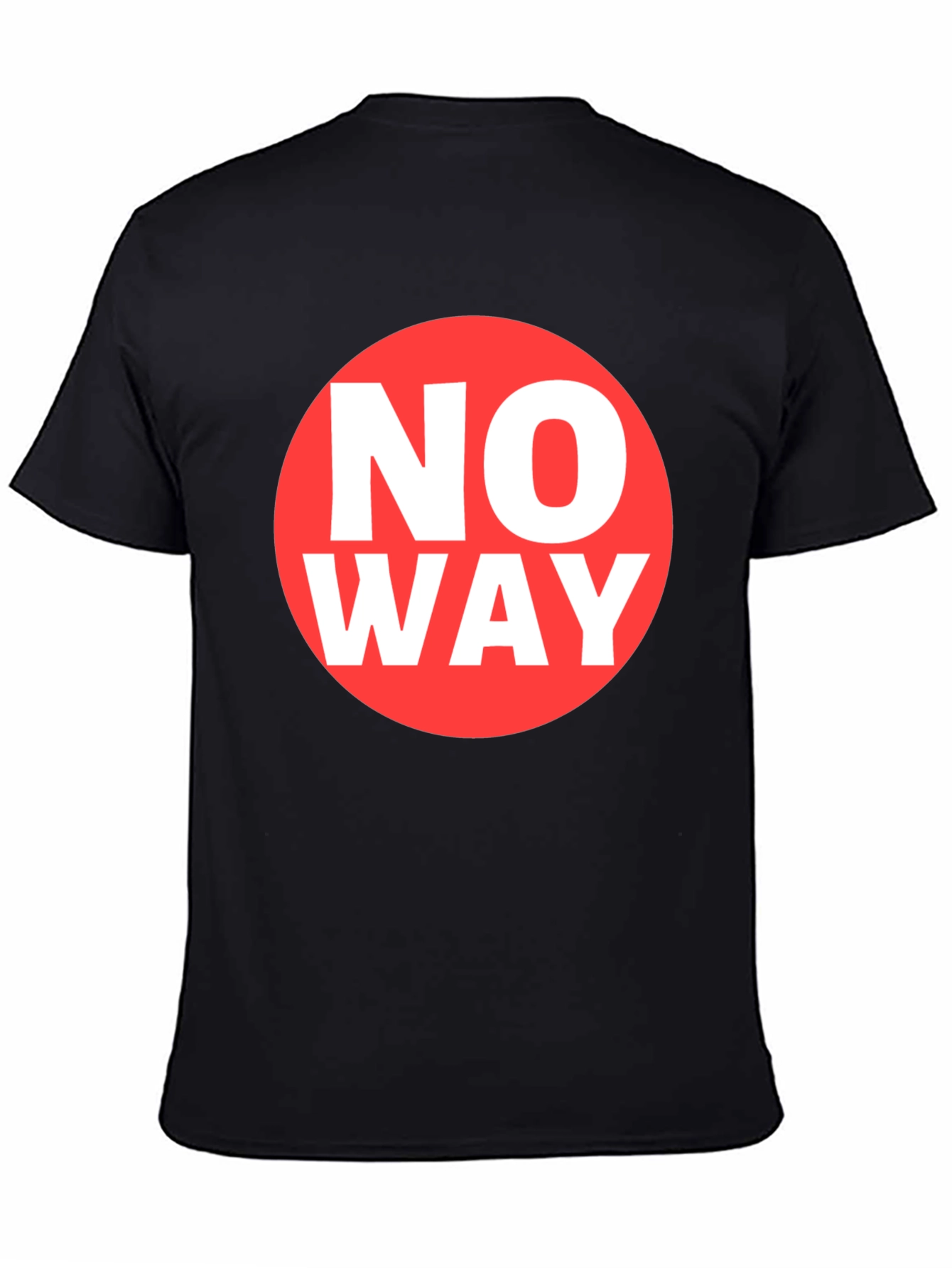 No Way Graphic Tee - Classic Crew Neck