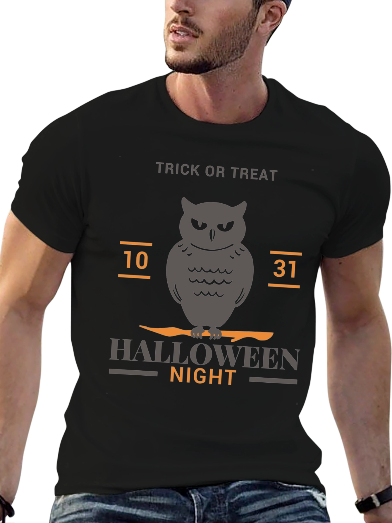 Halloween Owl T-Shirt - Trick or Treat Night