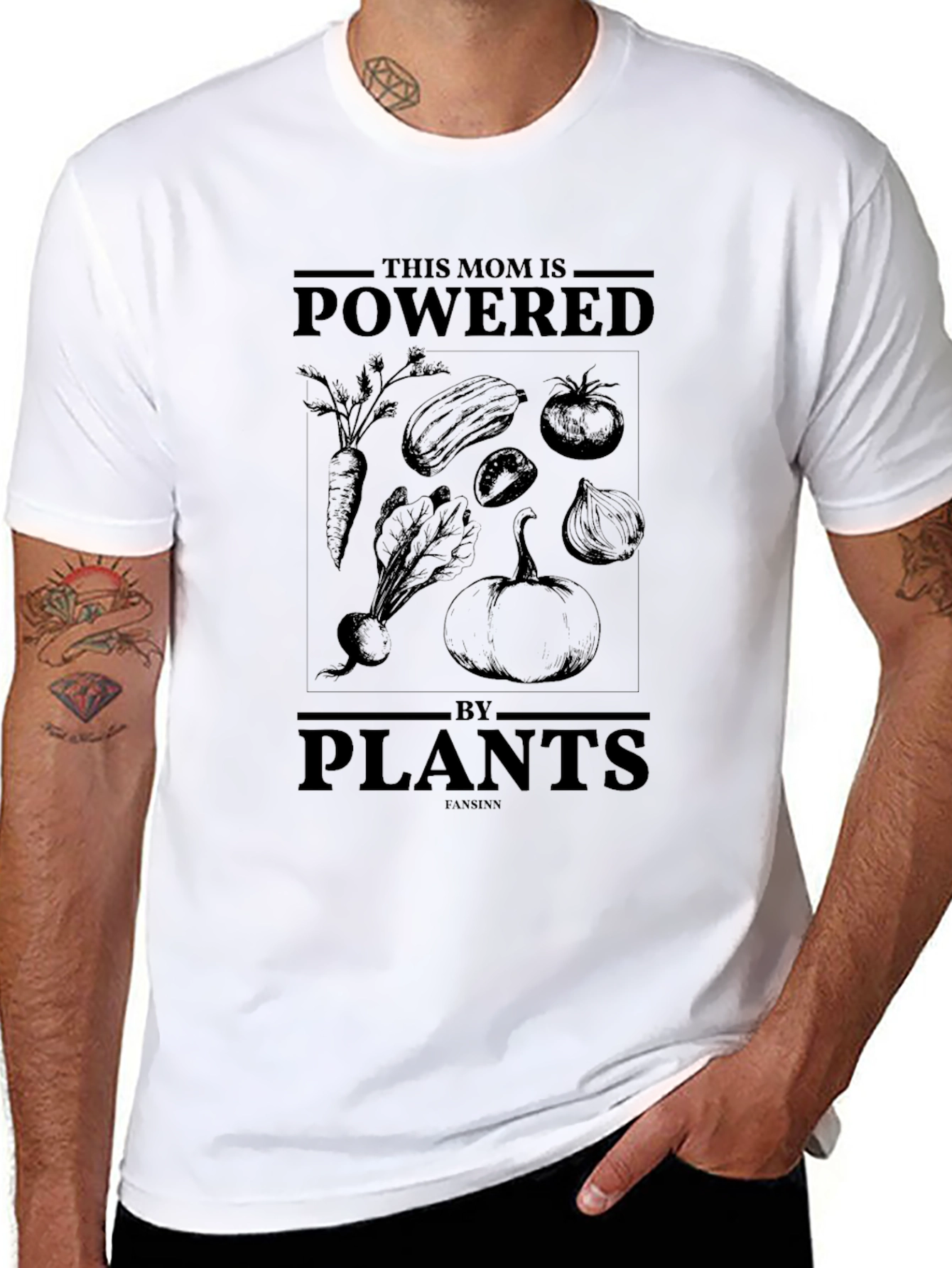Powered by Plants Graphic T-Shirt