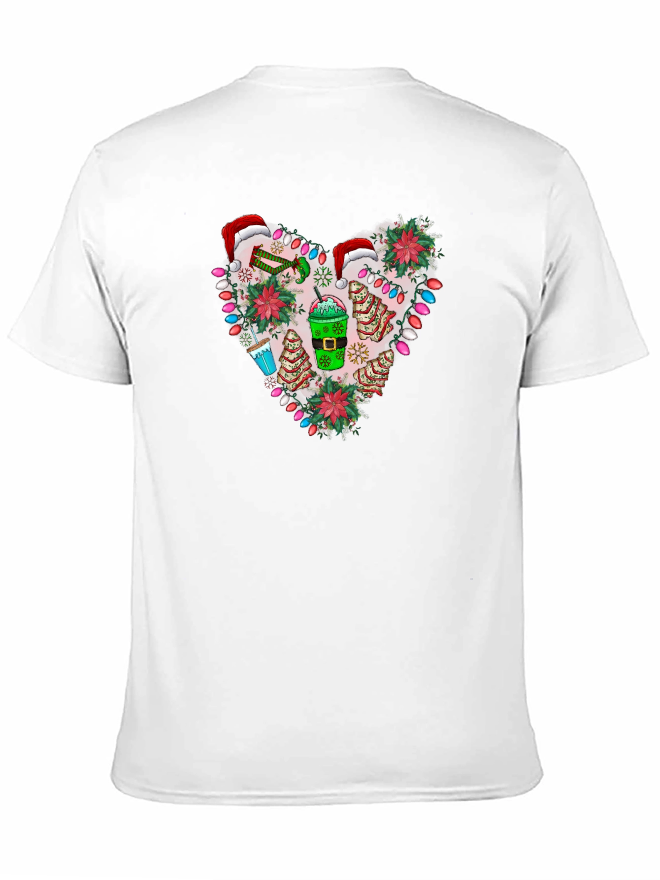 Festive Holiday Heart T-Shirt