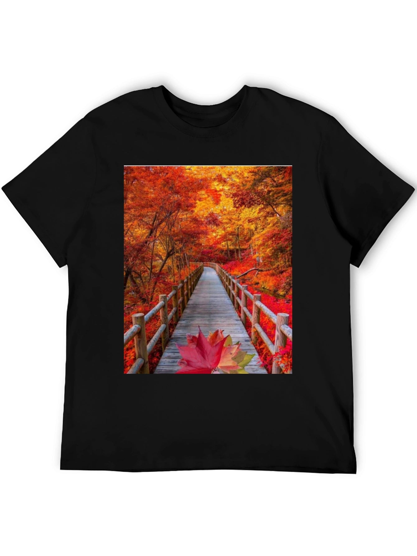 Autumn Bridge Graphic Tee