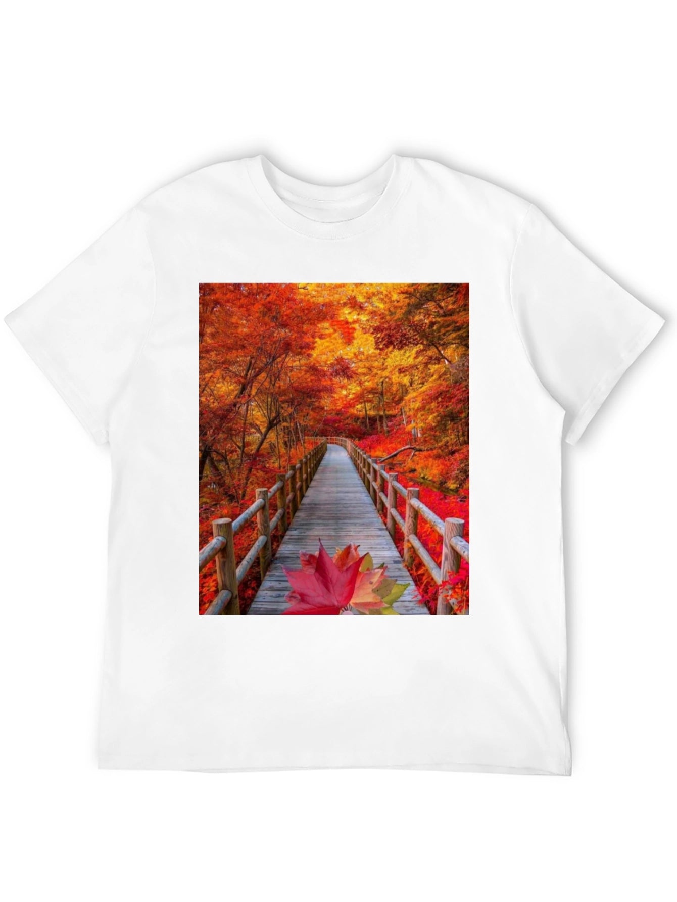 Autumn Bridge Graphic Tee