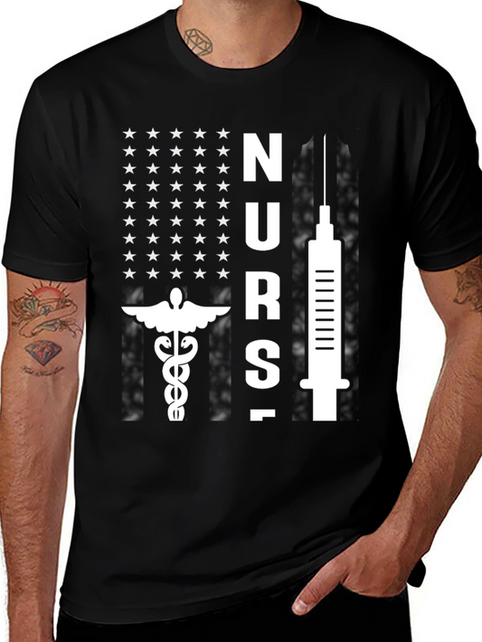 Nurse Flag T-Shirt - Medical Hero Apparel
