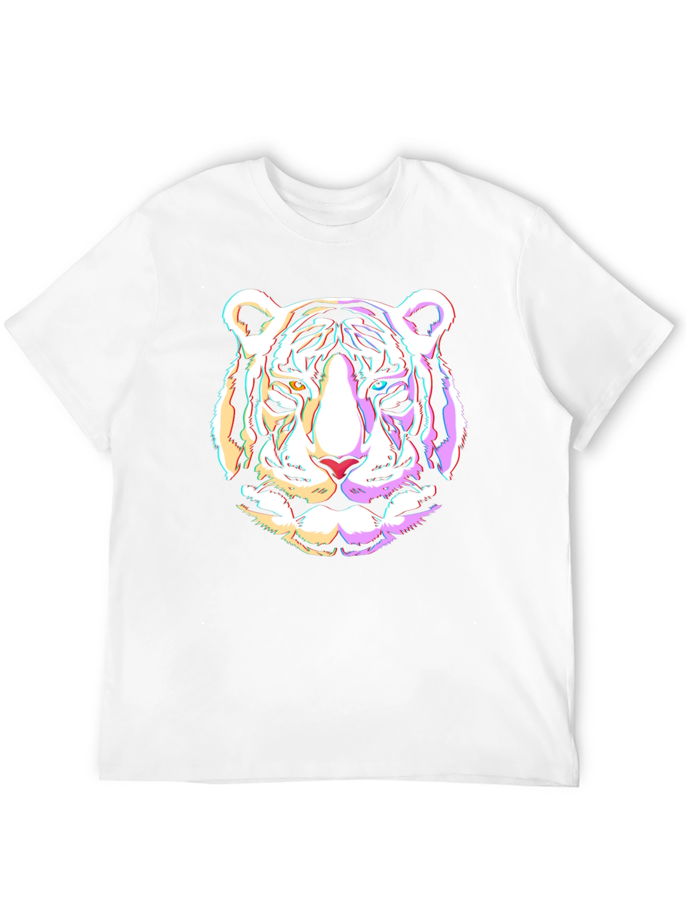 Cool Tiger Graphic Black T-Shirt