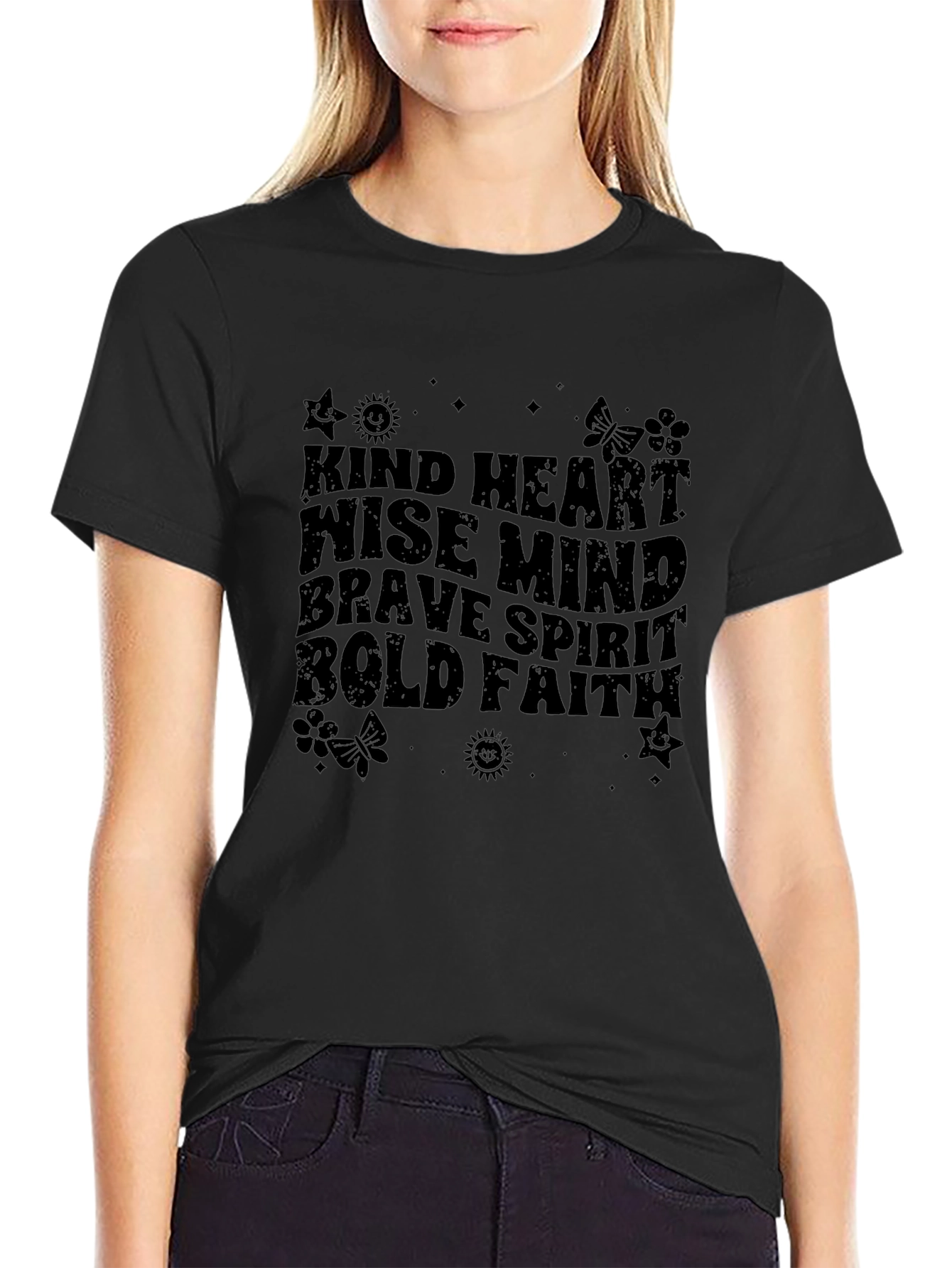 Kind Heart Wise Mind Graphic Tee