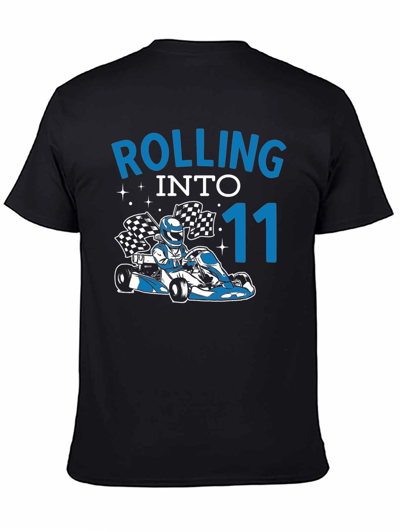 Rolling Into 11 Go Kart Birthday T-Shirt