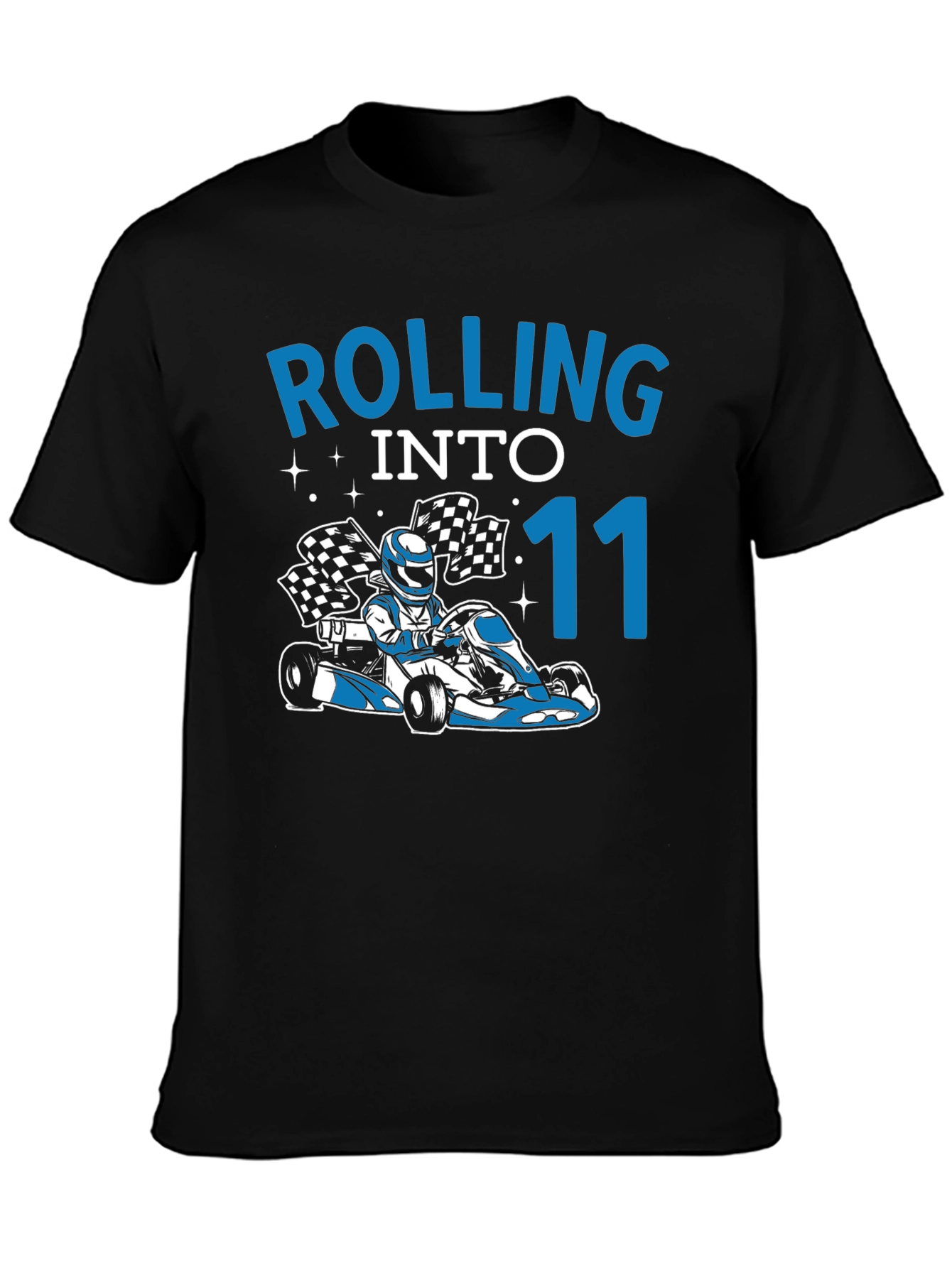 Rolling Into 11 Go Kart Birthday T-Shirt
