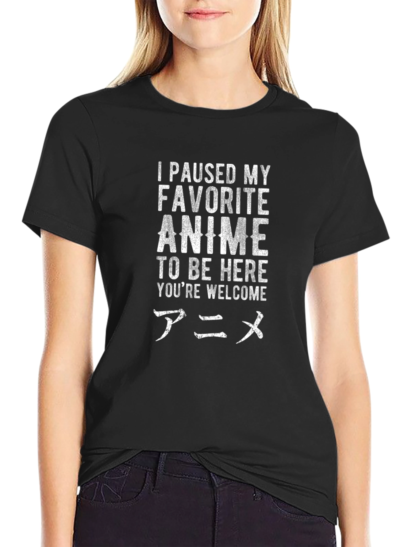 Anime Lover T-Shirt - I Paused My Anime
