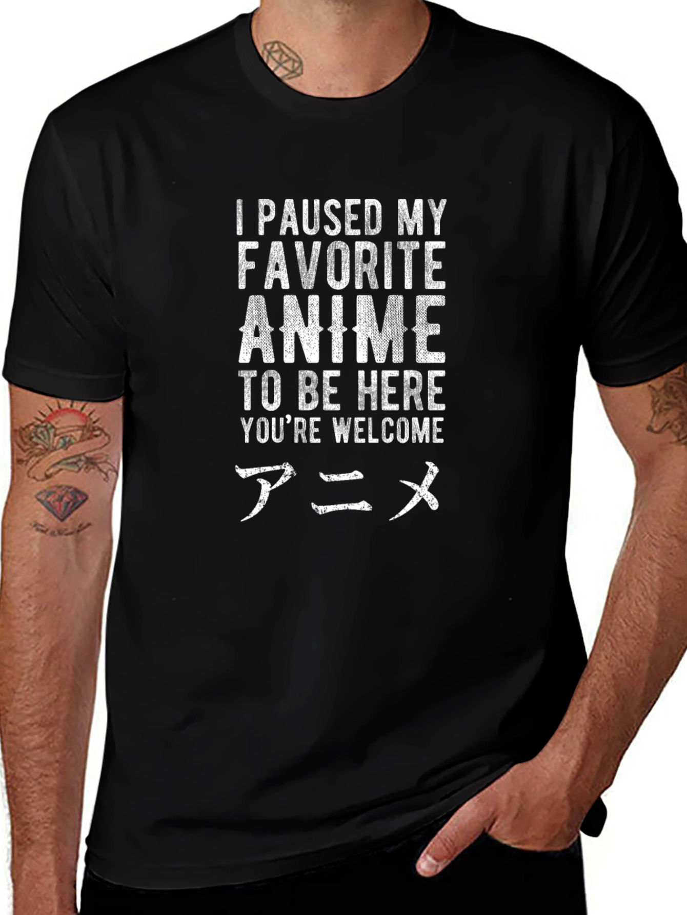 Anime Lover T-Shirt - I Paused My Anime