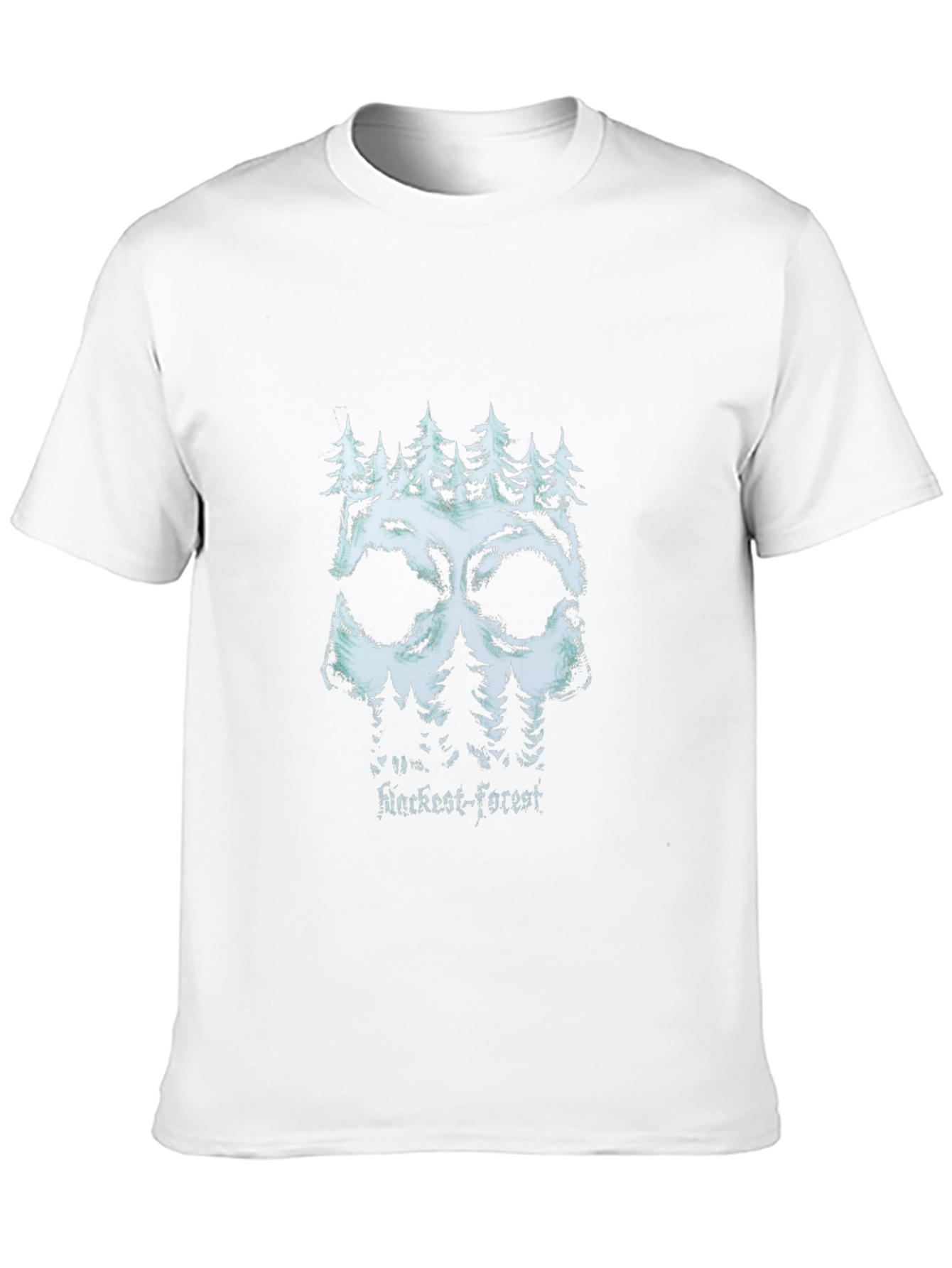 Blackest Forest Skull Graphic Tee - Unisex