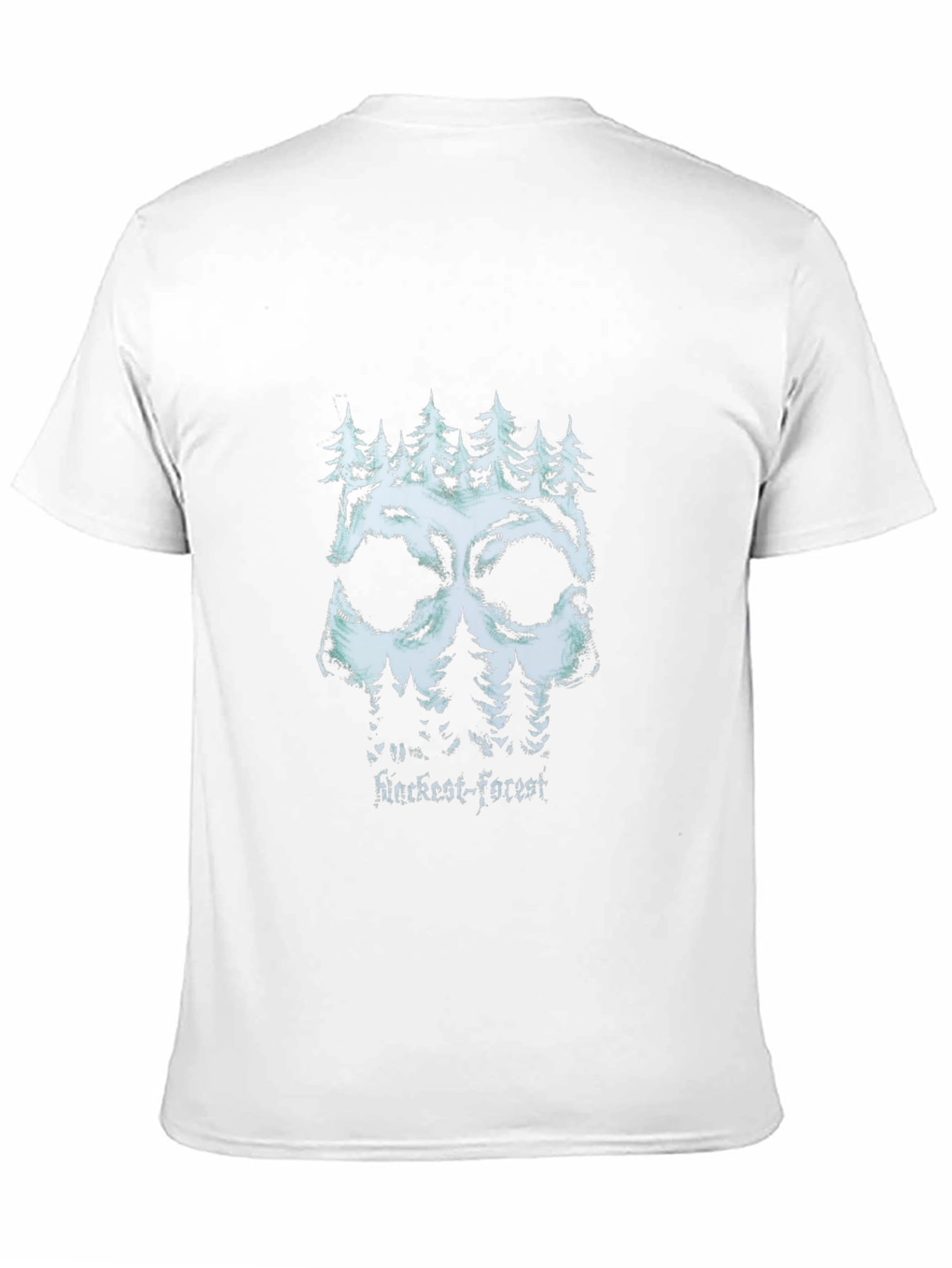 Blackest Forest Skull Graphic Tee - Unisex