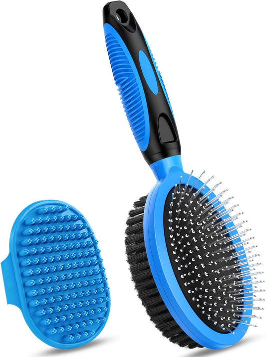 2PCS Pet Grooming Tools - Double-Sided Brush for S - Latest Style