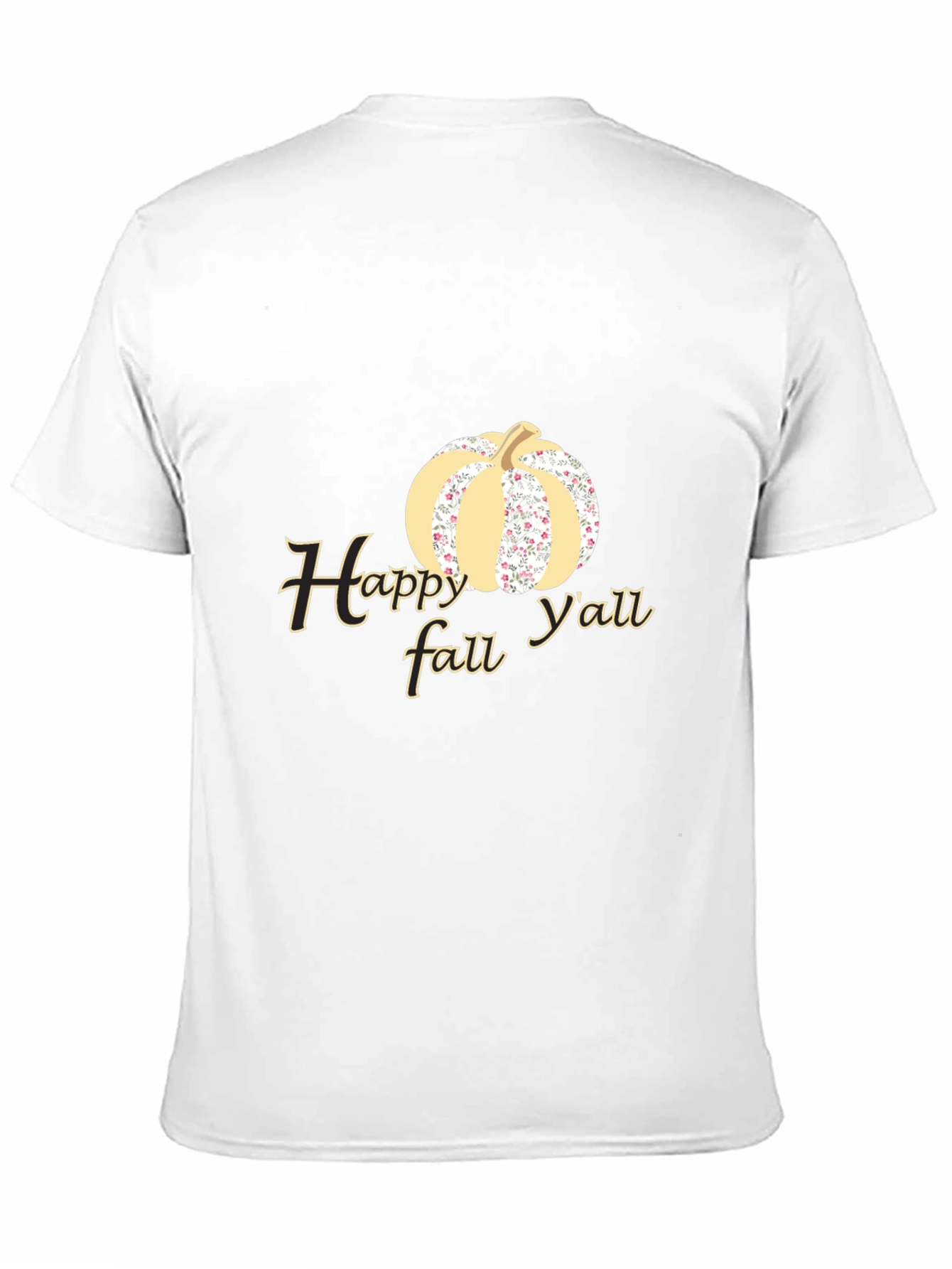Happy Fall Yall Pumpkin Graphic Tee