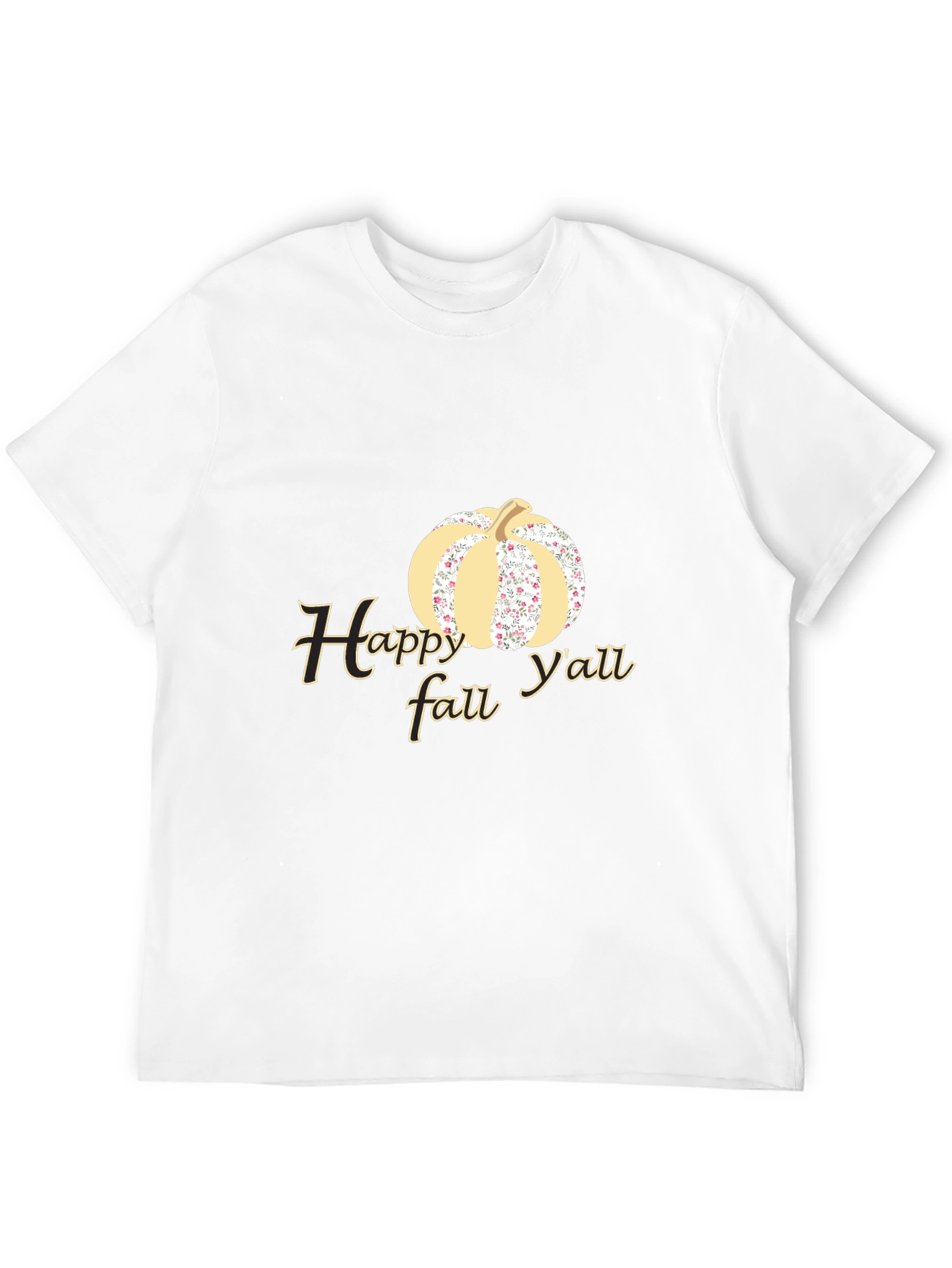 Happy Fall Yall Pumpkin Graphic Tee